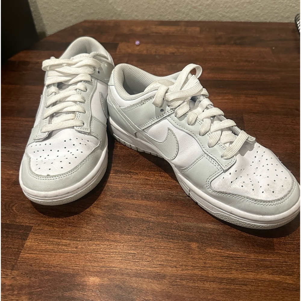 grey nike dunks, women’s 7